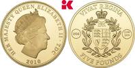 TRISTAN DA CUNHA 5 Pounds Auflage: 40 Exemplare Elizabeth II, 1952-2022. -