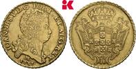 BRASILIEN 12.800 Reis R, Johann V., 1706-1750. -