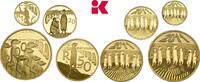 SÜDAFRIKA Natura-Prestige-Set von 1, 1/2, 1/4 und 1/10 Unze Auflage: 1.000 Exemplare. Republik seit 1960. -