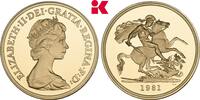 GROSSBRITANNIEN / IRLAND 5 Pounds Elizabeth II, 1952-2022. -