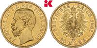 REUSS JÜNGERER LINIE 20 Mark Auflage: 12.500 Exemplare. Heinrich XIV., 1867-1913. -