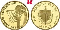 KUBA 10 Pesos Auflage: 5.000 Exemplare. Republik seit 1902. -