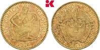 KOLUMBIEN 2,5 Pesos Republik ab 1886. -