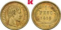 GUATEMALA Peso Republik seit 1839. -