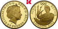 GROSSBRITANNIEN / IRLAND 25 Pounds 2011. Elizabeth II, 1952-2022. Proof