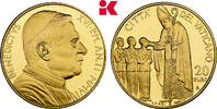 Vatikan 20 Euro AN II/2006 R, Rom. Auflage: 3.326 Exemplare. Benedikt XVI., 2005-2013. Proof, Hairlines, im Originaletui mit Zertifikat