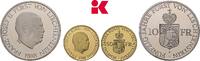 LIECHTENSTEIN 50 und 10 Franken 1988, Bern. Franz Josef II., 1938-1989. ... 1325,00 EUR  Excl. 9,90 EUR Verzending