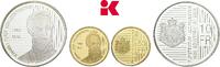 LIECHTENSTEIN 50 und 10 Franken 2006, Bern. Johann I., 1760-1836. Polier... 1395,00 EUR  Excl. 9,90 EUR Verzending