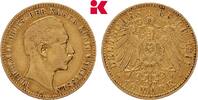 PREUSSEN 10 Mark 1892 A. Seltener Jahrgang! Wilhelm II., 1888-1918. Sehr... 1045,00 EUR  Excl. 9,90 EUR Verzending