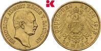 SACHSEN 20 Mark 1913. Friedrich August III., 1904-1918. Vorz&uuml;glich-Stemp... 1495,00 EUR  Excl. 9,90 EUR Verzending