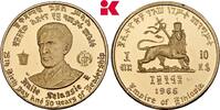 &Auml;THIOPIEN 10 Dollars 1966, Haile Selassie, 1930-1936 und 1941-1974. Prac... 595,00 EUR  Excl. 9,90 EUR Verzending