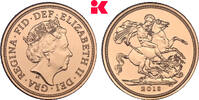 GROSSBRITANNIEN / IRLAND Sovereign 2018, London. Elizabeth II, 1952-2022... 1195,00 EUR  Excl. 9,90 EUR Verzending