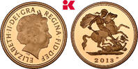 GROSSBRITANNIEN / IRLAND 1/2 Sovereign 2013 London. Elizabeth II, 1952-2... 595,00 EUR  Excl. 9,90 EUR Verzending