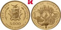 GUINEA 5.000 Francs 1969. Auflage: 2.740 Exemplare. Republik. Prachtexem... 2695,00 EUR  Excl. 9,90 EUR Verzending