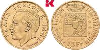 LIECHTENSTEIN 10 Franken 1946. Bern. Franz Josef II., 1938-1989. Vorz&uuml;gl... 595,00 EUR  Excl. 9,90 EUR Verzending