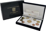 Vatikan Set von 50, 2 und 1 Euro; 50, 20, 10, 5, 2 und 1 C 2014 R, Rom. ... 1895,00 EUR  Excl. 9,90 EUR Verzending
