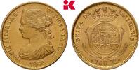 SPANIEN 100 Reales 1862. Sevilla, Isabella II., 1833-1868. Vorz&uuml;glich 1095,00 EUR  Excl. 9,90 EUR Verzending