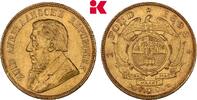 S&Uuml;DAFRIKA Pound (Kr&uuml;gerpond) 1898. S&uuml;dafrikanische Republik. Vorz&uuml;glich 1195,00 EUR  Excl. 9,90 EUR Verzending