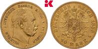 PREUSSEN 10 Mark 1888 A. Wilhelm I., 1861-1888. Fast vorz&uuml;glich 625,00 EUR  Excl. 9,90 EUR Verzending