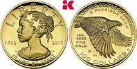 VEREINIGTE STAATEN VON AMERIKA / USA 100 Dollars 2017 W, West Point. Föderation. Proof