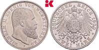 W&Uuml;RTTEMBERG 2 Mark 1900. Wilhelm II., 1891-1918. Vorz&uuml;glich 85,00 EUR  Excl. 9,90 EUR Verzending