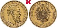 PREUSSEN 10 Mark 1888 A. Friedrich III., 1888. Fast Stempelglanz 625,00 EUR  Excl. 9,90 EUR Verzending