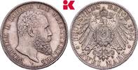 W&Uuml;RTTEMBERG 2 Mark 1904. Wilhelm II., 1891-1918. Vorz&uuml;glich + 55,00 EUR  Excl. 9,90 EUR Verzending