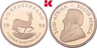 S&Uuml;DAFRIKA 1/2 Kr&uuml;gerrand 1992 Pretoria. Auflage: 2.067 Exemplare S&uuml;dafri... 2995,00 EUR  Excl. 9,90 EUR Verzending