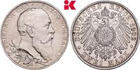 BADEN 2 Mark 1902. Friedrich I., 1852-1907. Vorz&uuml;glich + 55,00 EUR  Excl. 9,90 EUR Verzending