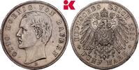 BAYERN 5 Mark 1898. Otto II., 1886-1913. Vorz&uuml;glich-Stempelglanz 255,00 EUR  Excl. 9,90 EUR Verzending