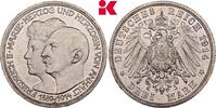 ANHALT 3 Mark 1914. Friedrich II., 1904-1918. Vorz&uuml;glich-Stempelglanz 125,00 EUR  Excl. 9,90 EUR Verzending
