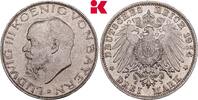 BAYERN 3 Mark 1914. Ludwig III., 1913-1918. Vorz&uuml;glich 75,00 EUR  Excl. 9,90 EUR Verzending