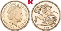 GROSSBRITANNIEN / IRLAND 1 Sovereign 1998, London, Elizabeth II, 1952-20... 1195,00 EUR  Excl. 9,90 EUR Verzending