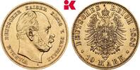 PREUSSEN 10 Mark 1888 A. Wilhelm I., 1861-1888. Vorz&uuml;glich 625,00 EUR  Excl. 9,90 EUR Verzending