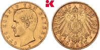 BAYERN 10 Mark 1893. Otto II., 1886-1913. Fast vorz&uuml;glich 595,00 EUR  Excl. 9,90 EUR Verzending