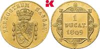 NASSAU Dukat Friedrich August zu Usingen, 1803-1816 und Friedrich Wilhelm zu Weilburg, 1806-1816. -