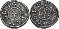 Frankreich, Karolinger Obol, Toulouse Karl der Kahle, 843-877 -