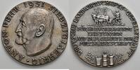München Silbergussmedaille v. J. Bernhart, auf den 70. Geburtstag von Anton Fehr -
