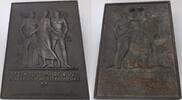 Eisenguss Einseitige Eisengussplakette v. H. Moshage, auf 200 Jahre Buderus Eisenwerke -