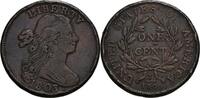 USA Cu. - Large Cent, Small Date, Large Fraction Föderation -