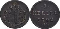 Habsburg, Markgrafschaft Burgau Heller H, Günzburg Franz II., 1792-1804 -