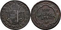Habsburg, Markgrafschaft Burgau Kreuzer H, Günzburg Franz II., 1792-1804 -