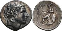 Tetradrachme, Amphipolis ca. 288/7-282/1 Thracia Lysimachos, 323-281 v. Chr. ss, leichte Tönung, mit altem Beizettel