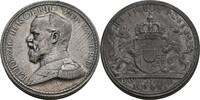 Bayern Versilber Steckmedaille (Bayerntaler) Ludwig III., 1913-1918 -