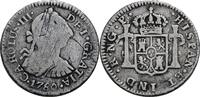 Guatemala 1/2 Real NG-P, Nueva Guatemala 1780 Carlos III., 1759-1788 s/s... 35,00 EUR  plus 14,90 EUR verzending