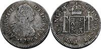 Guatemala 1/2 Real NG-M, Nueva Guatemala Carlos IV., 1788-1808 -
