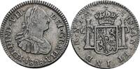 Guatemala 1/2 Real NG-M, Nueva Guatemala Fernando VII., 1808-1821 -