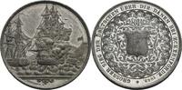 Schleswig-Holstein, königlich dänischer Anteil Zinnmedaille Friedrich VII., 1848-1863 -