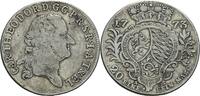 Pfalz 1/2 Konventionstaler AS, Mannheim Karl Theodor, 1743-1799 -