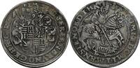 Mansfeld-Friedeburg Reichstaler BM, Eisleben Peter Ernst I., Bruno II., Gebhard VIII. u. Joh. Georg IV., 1587-1601 -